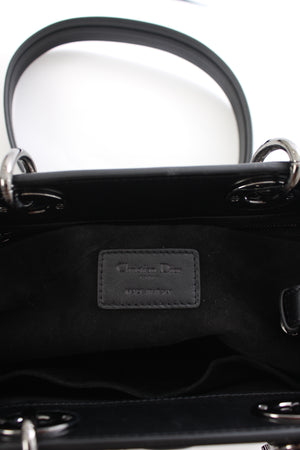 Dior Lady 95.22 Bag in Black Cannage Leather