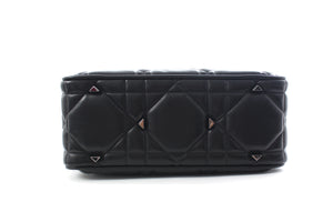 Dior Lady 95.22 Bag in Black Cannage Leather