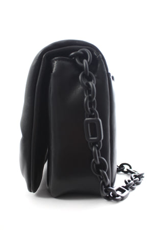 Roger Vivier Viv' Choc Padded Leather Shoulder Bag