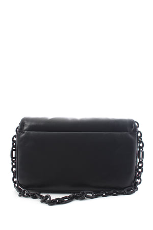 Roger Vivier Viv' Choc Padded Leather Shoulder Bag