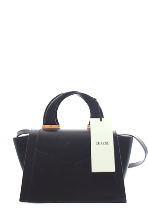Del Core Rachel Top Handle Leather Bag