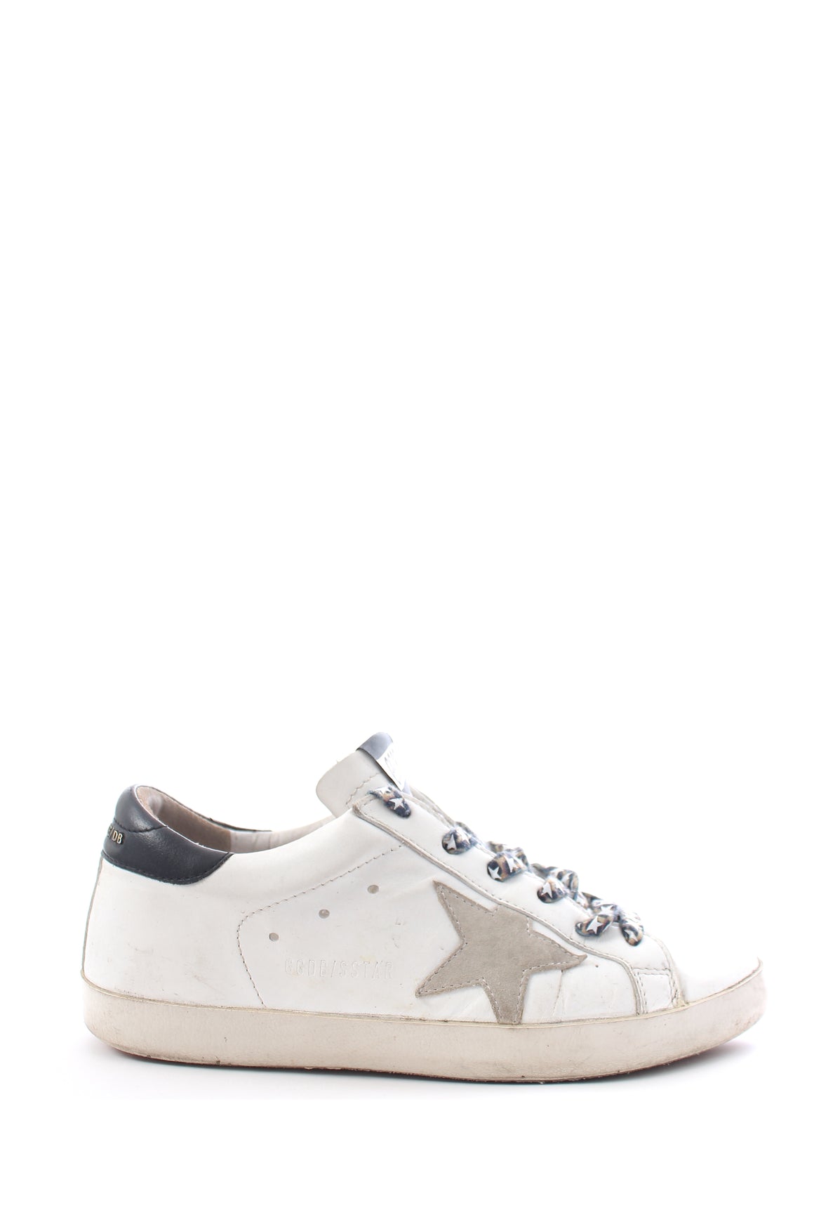 Golden Goose Deluxe Brand Superstar Distressed Leather Sneakers