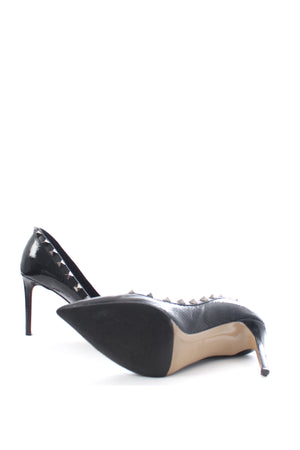 Valentino Rockstud Naplack Leather Pumps