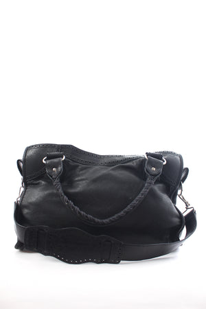 Balenciaga City Giant Brogues Leather Bag
