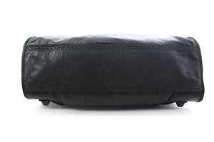 Balenciaga City Giant Brogues Leather Bag