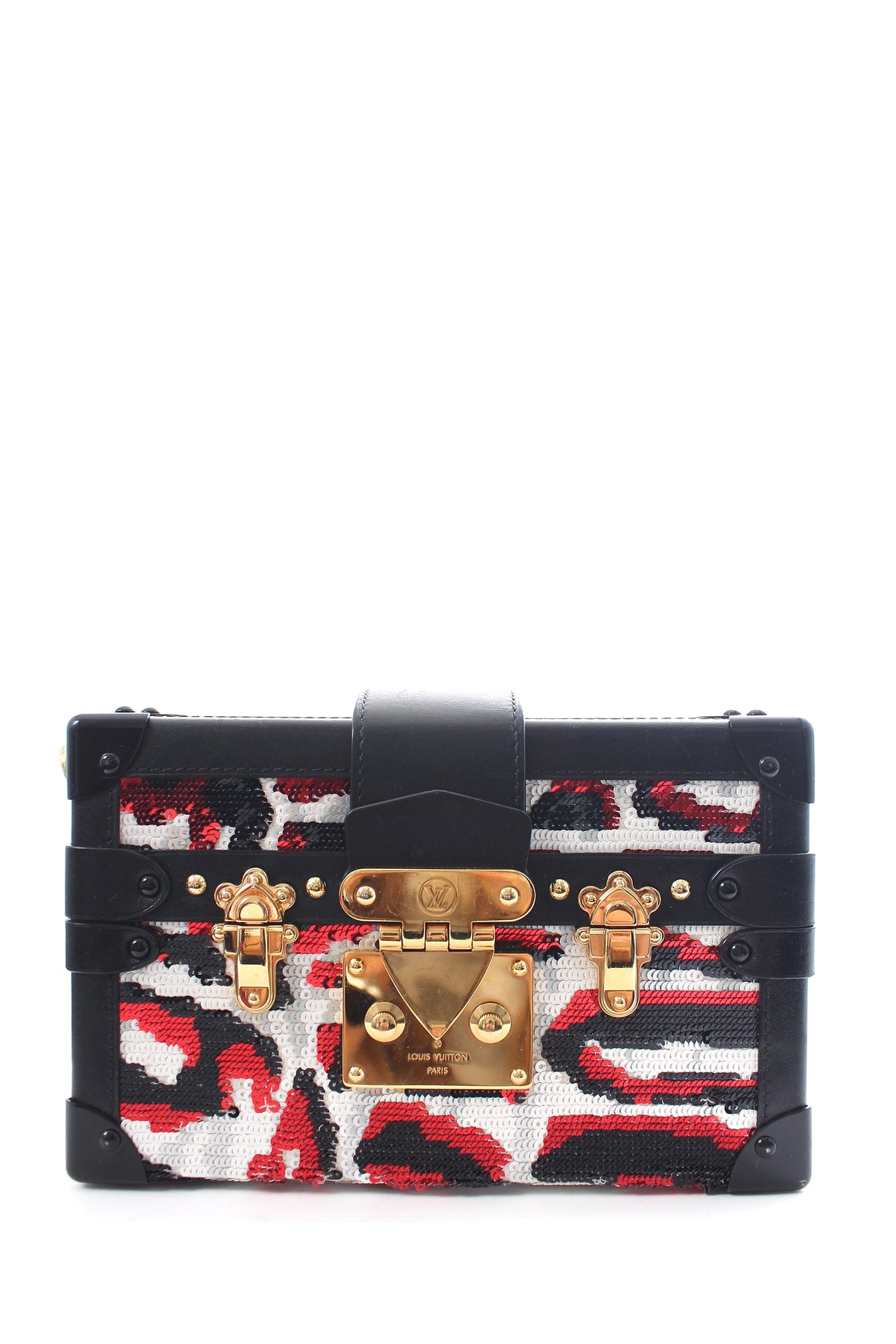 Louis Vuitton Petite Maille Sequin Embellished Bag