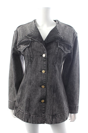 Ganni Fitted Denim Jacket