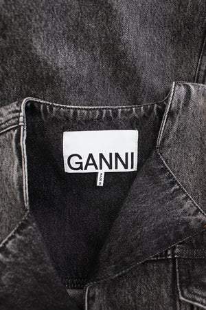 Ganni Fitted Denim Jacket