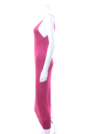 Dodo Bar Or Litay Lamé-Jersey Midi Dress