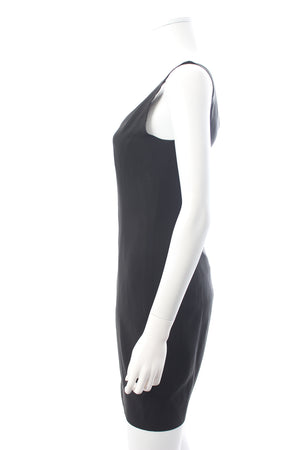 Vintage Moschino Couture Sleeveless Crepe Mini Dress