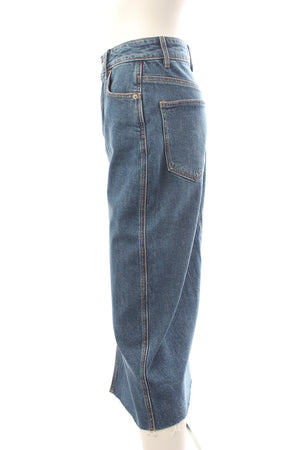 Veronica Beard Victoria Denim Midi Skirt