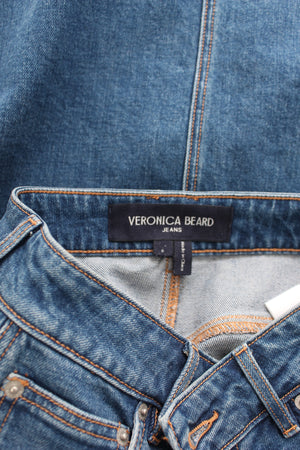 Veronica Beard Victoria Denim Midi Skirt