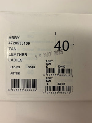 Aeyde Abby 55 Leather Heeled Mules