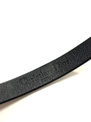 Dior Embellished Leather Wrap Bracelet