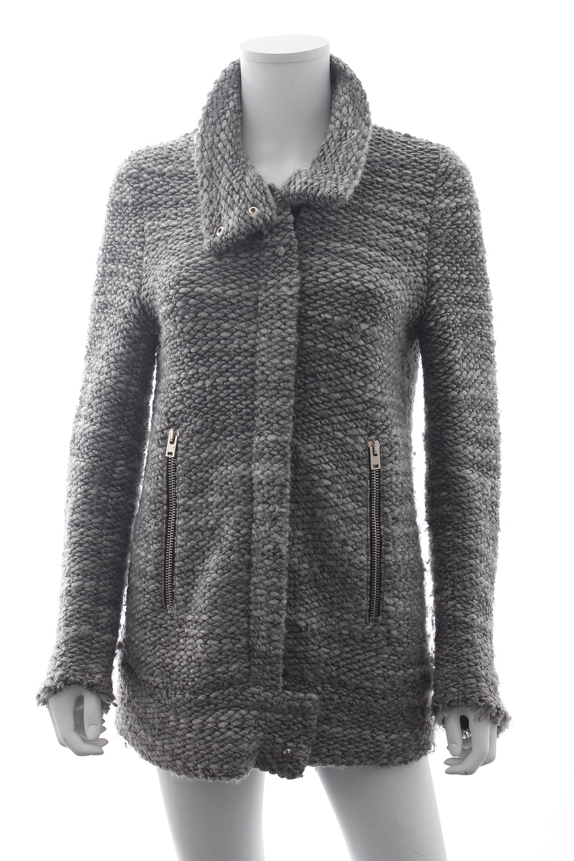 Iro 'Ajuma' Wool-Blend Bouclé Knit Jacket