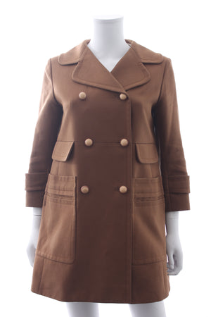 Chloe Double Breasted Cotton Coat