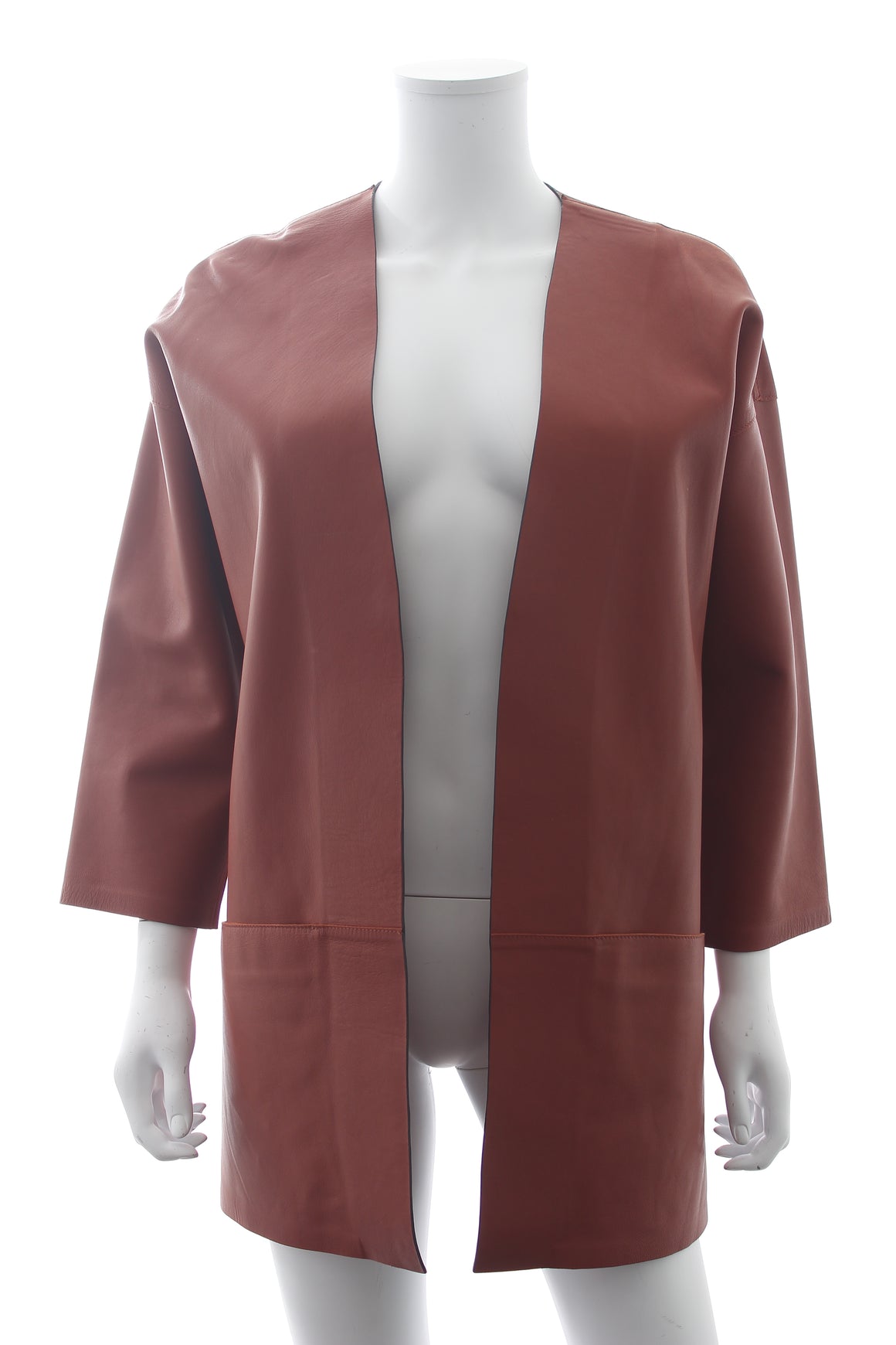 Marni Open Leather Jacket