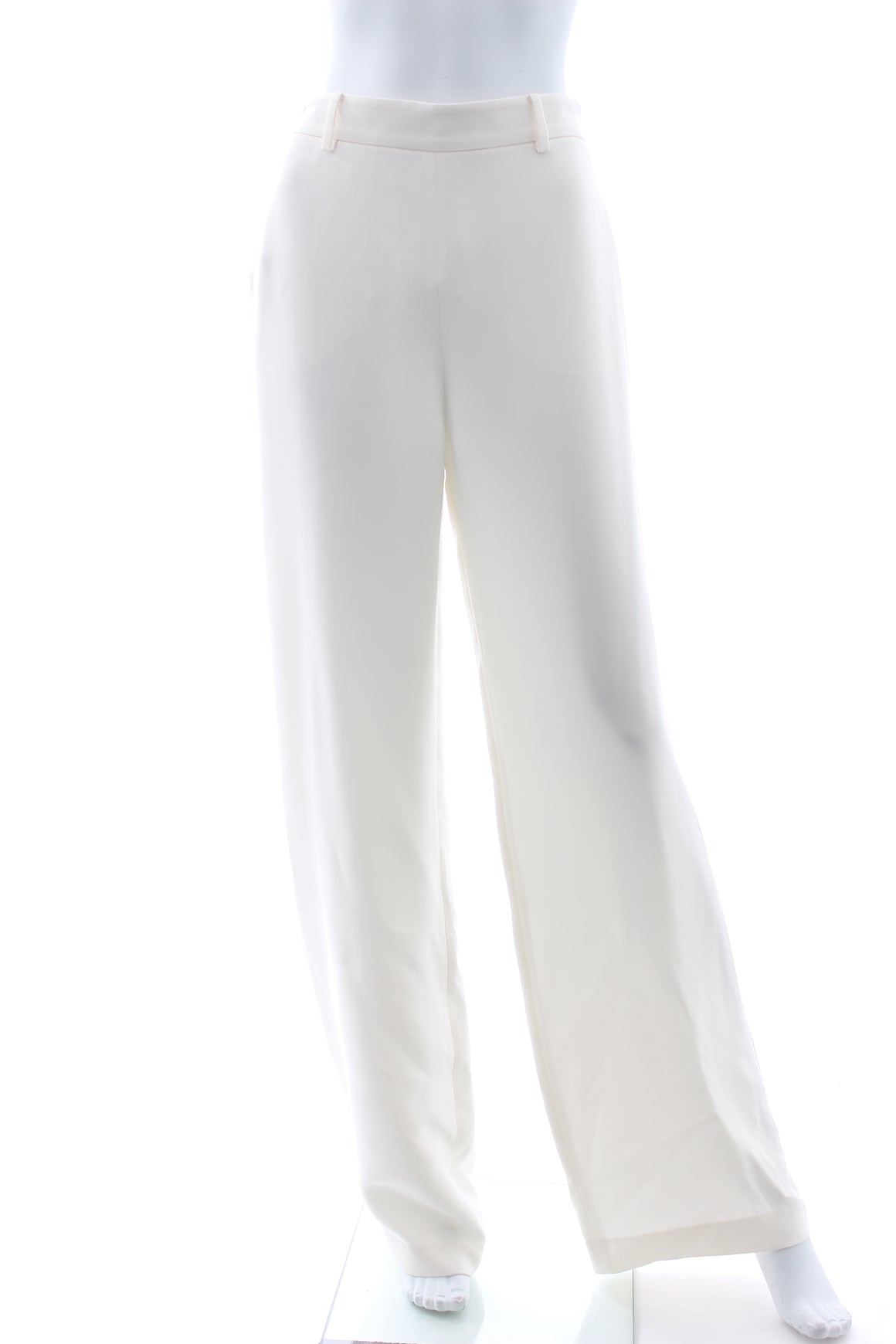 Valentino High-Rise Silk Wide-Leg Trousers