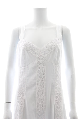 Charo Ruiz Ibiza 'Corazon' Floral Lace-Embroidered Cotton-Blend Maxi Dress