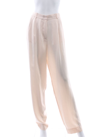Forte Forte Hammered Silk-Satin Trousers