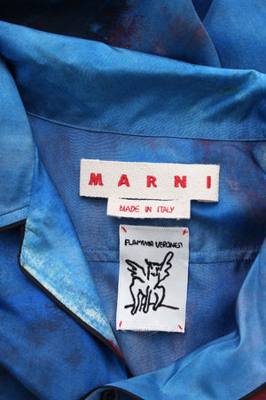 Marni x Flaminia Veronesi Silk Printed Shirt