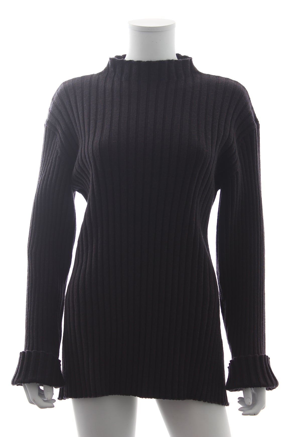 The Row Ribbed Cashmere Turtleneck Sweater