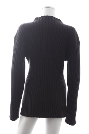 The Row Ribbed Cashmere Turtleneck Sweater