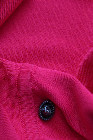 Chanel Gathered Stretch-Knit Mini Dress