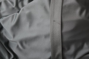Saint Laurent Draped Satin-Jersey Tie-Waist Dress