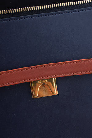 Celine Two-Tone Leather Belt Bag