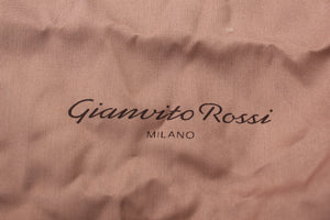 Gianvito Rossi Vamp Metallic Leather Open Toe Boots