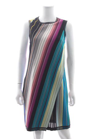 Missoni Sleeveless Striped Knit Dress
