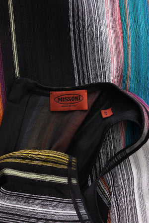 Missoni Sleeveless Striped Knit Dress
