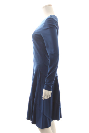 Oscar de la Renta Panelled Stretch-Jersey Dress