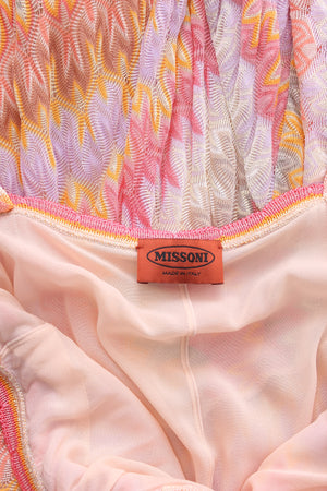 Missoni Crochet Knit Cotton-Blend Maxi Dress
