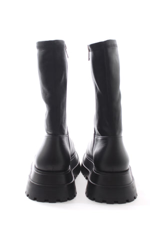 Burberry 'Hurr' Stretch-Leather Ankle Boots