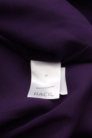 Racil 'Liza' Heart Printed Silk Midi Dress