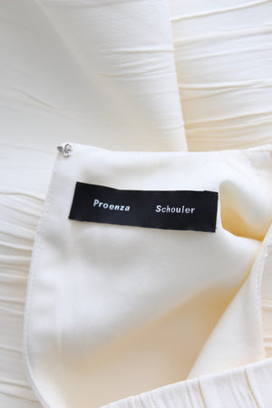 Proenza Schouler Textured Crepe Sleeveless Mini Dress