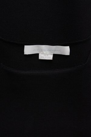 Alexander Wang Curved Zipper Stretch-Knit Dress