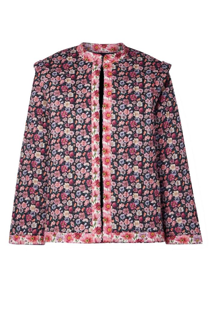 Sea New York Leslie Liberty Floral Quilted Cotton Jacket