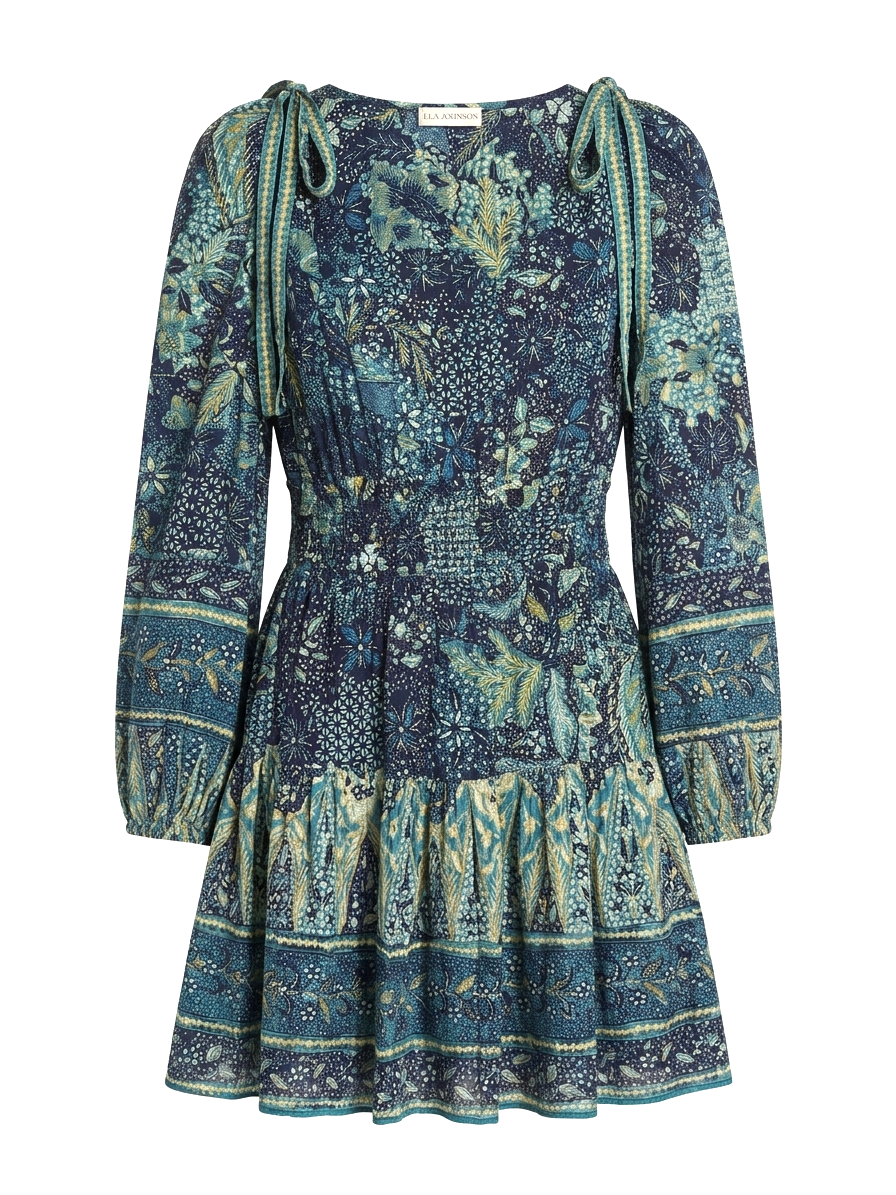 Ulla Johnson Anika Floral Printed Mini Dress