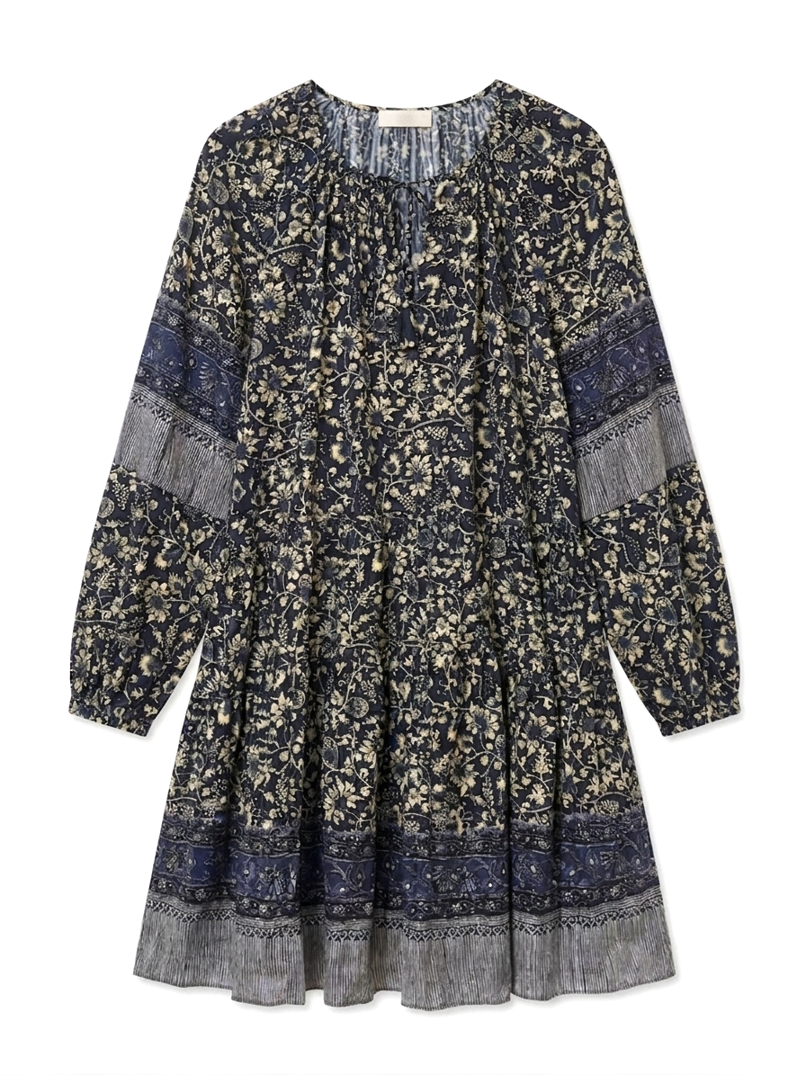 Ulla Johnson Abri Printed Cotton-Blend Mini Dress