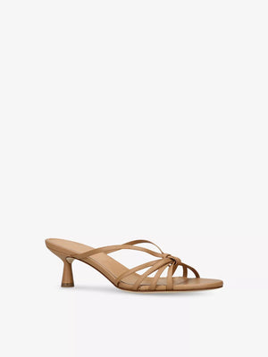 Aeyde Abby 55 Leather Heeled Mules