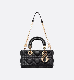 Dior Lady D-Joy Micro Bag in Black Cannage Lambskin