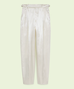 Gucci Self-tie Belted Satin Trousers