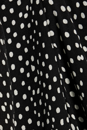 Isabel Marant 'Lamia' Polka Dot Printed Silk Blouse