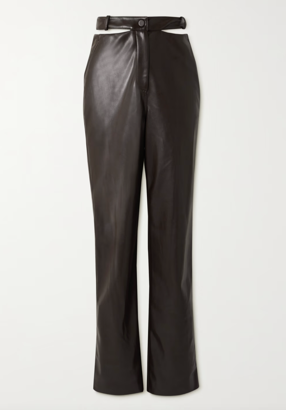Jonathan Simkhai 'Amelia' Vegan Leather Trousers