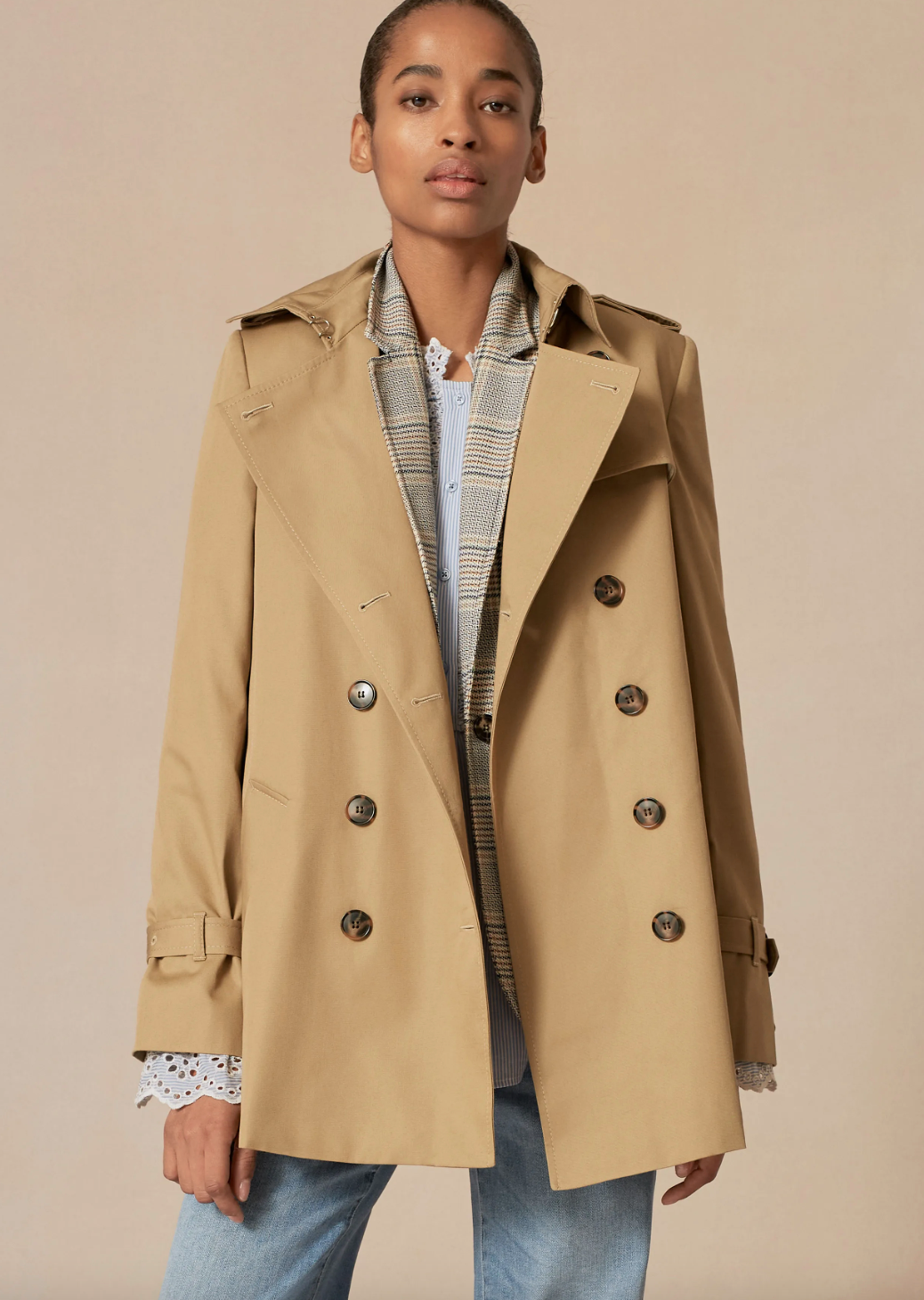Burberry trench coat sales 65 polyester 35 cotton