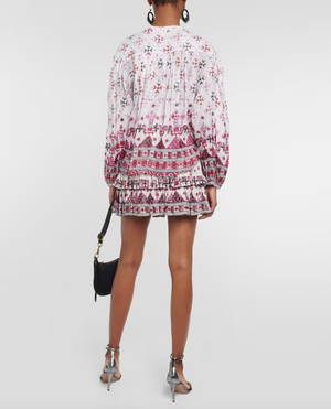 Isabel Marant Etoile Salika Printed Cotton Blouse