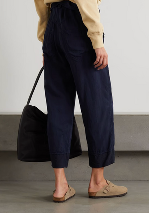 Isabel Marant Etoile Sineba Belted Lyocell-Blend Trousers